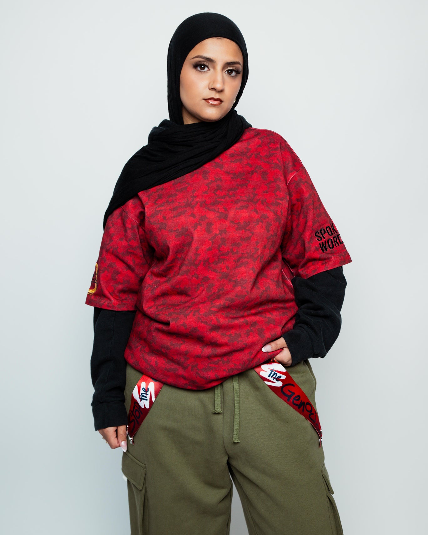 Stop the Genocide Hoodie - Spoken Words