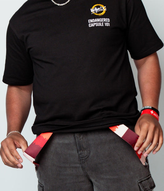 The Statement Pants™️ – Red Panda Strap Edition