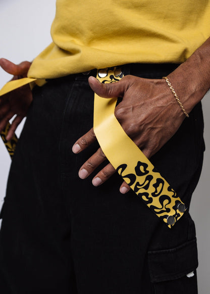 The Statement Pants™️ – Golden Dart Frog Strap Edition